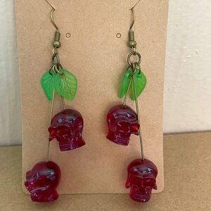 Cherry 🍒💀  earrings